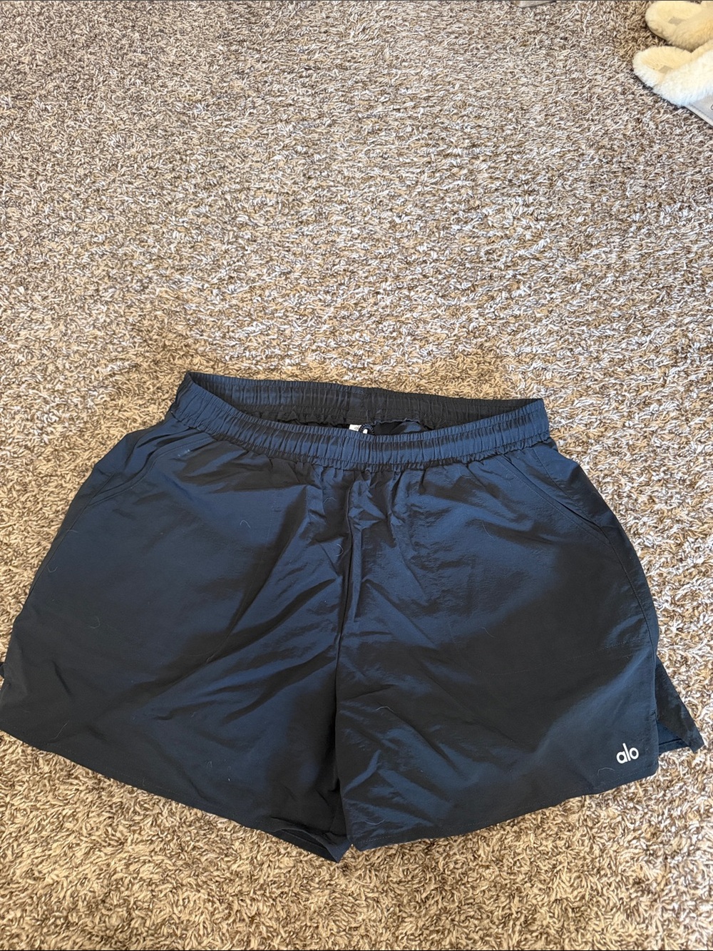 ALO Yoga Black Athletic Shorts